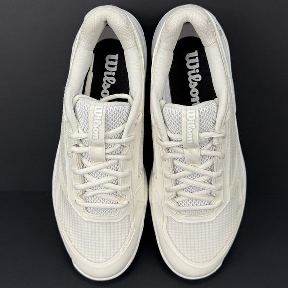 Wilson Rush Pro 5 Men’s 10 Tennis Shoes White SAMPLE 145464 Court Sneaker New main image 6